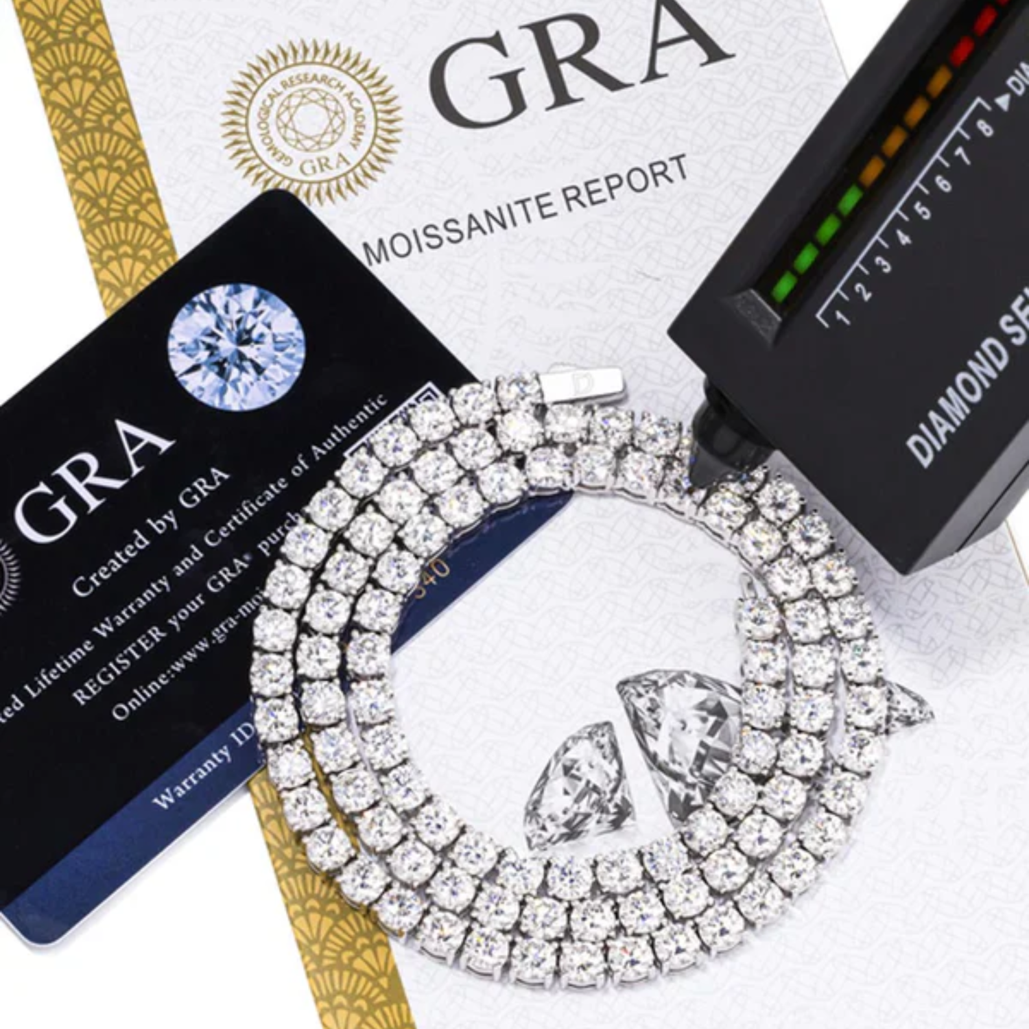 Samrah Moissanite Necklace