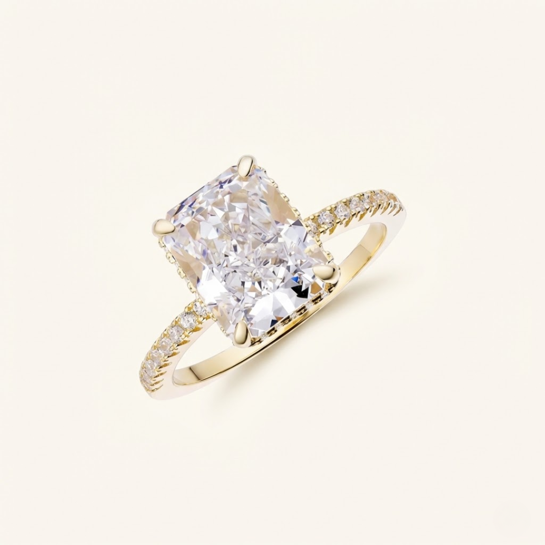Diana Moissanite Ring