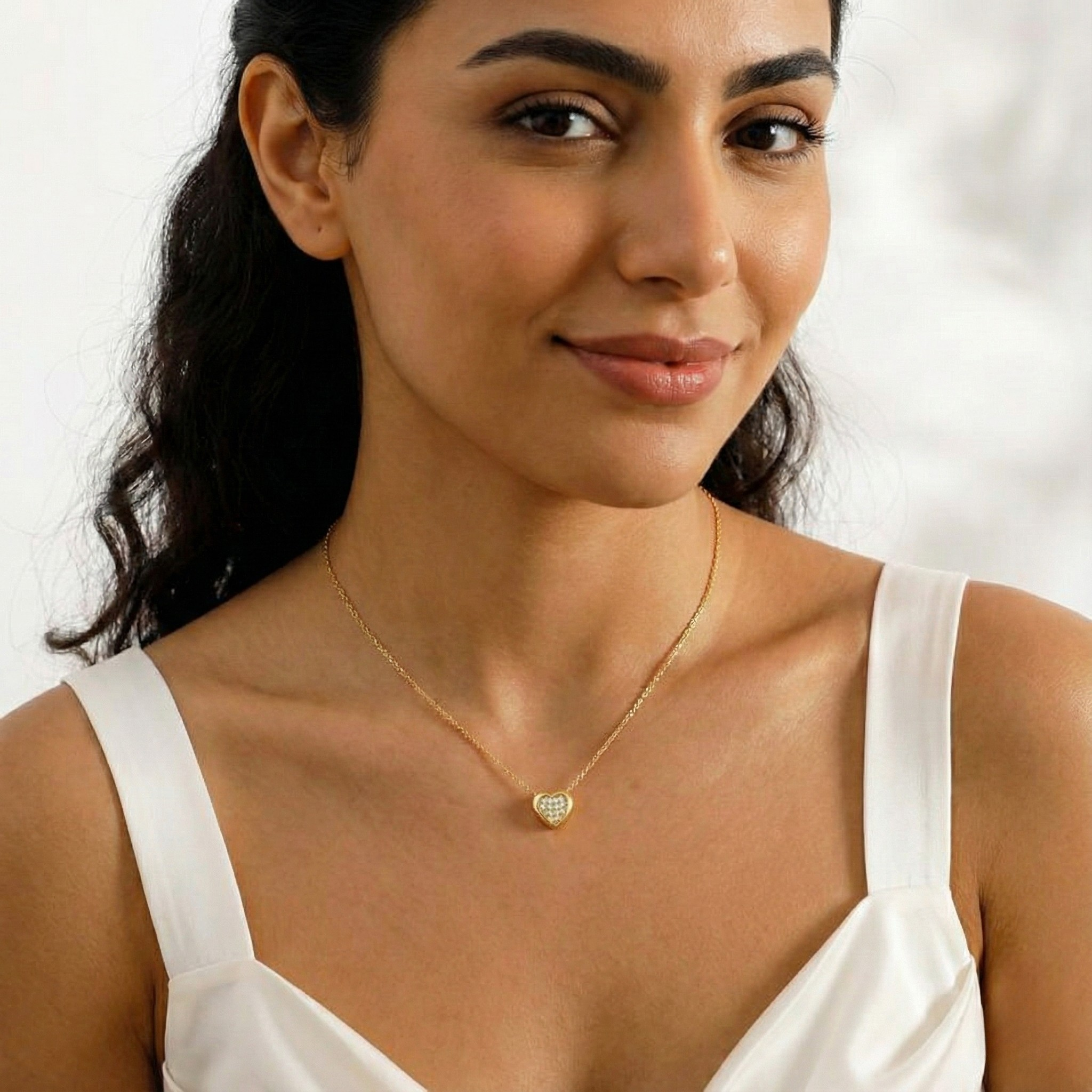 Aaliya Moissanite Necklace