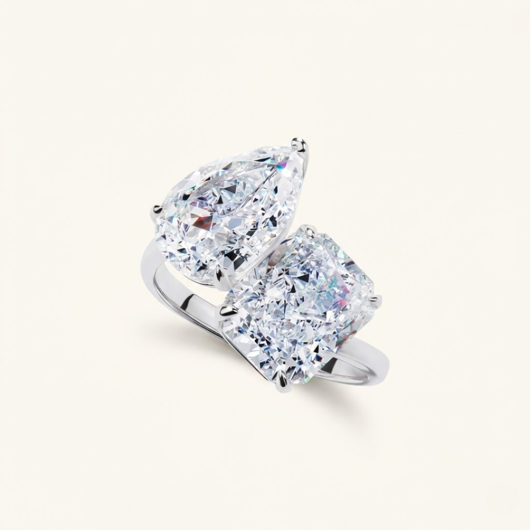 Yasira Moissanite Ring