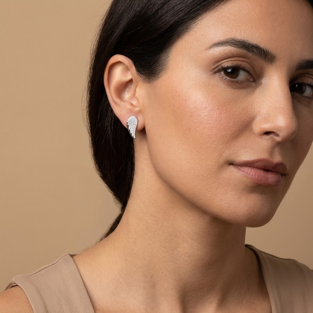 Amina Moissanite Earrings