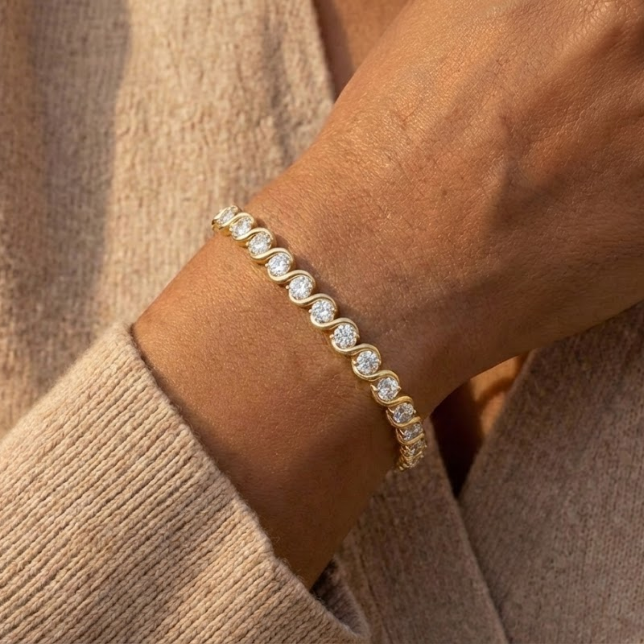Nisaya Moissanite Bracelet