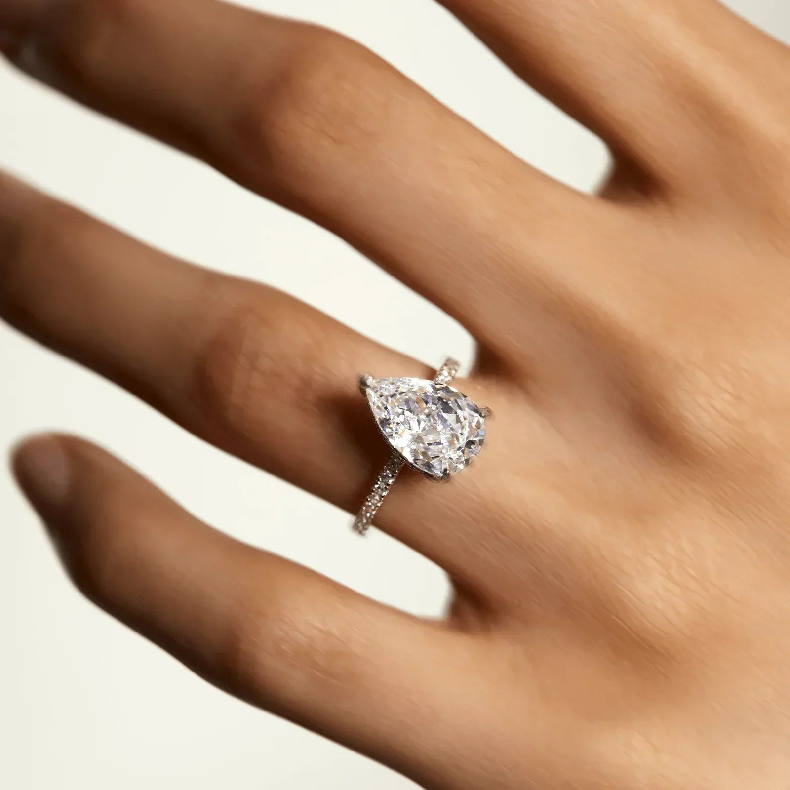 Eden Moissanite Ring