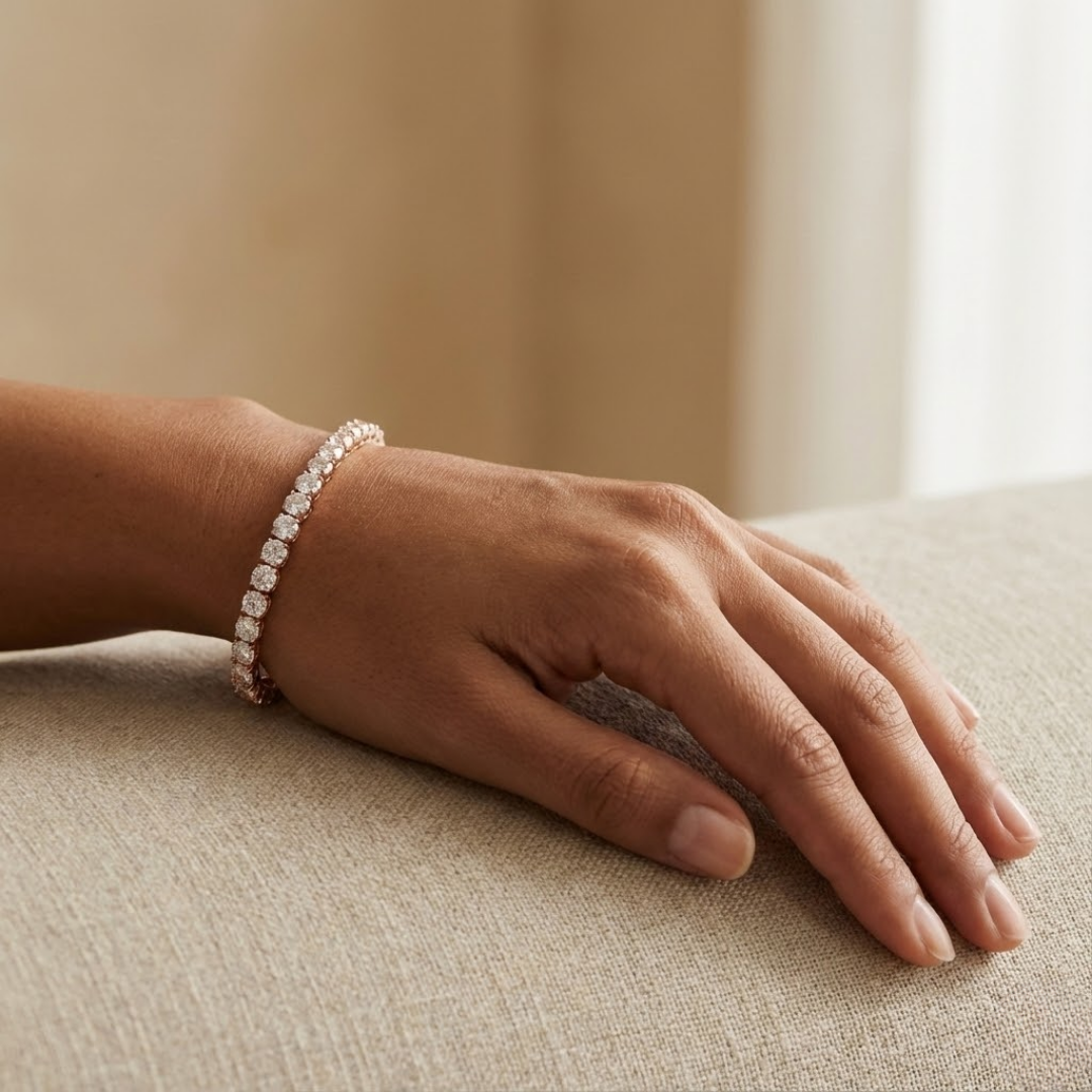 Moissanite Tennis Bracelet - 5mm