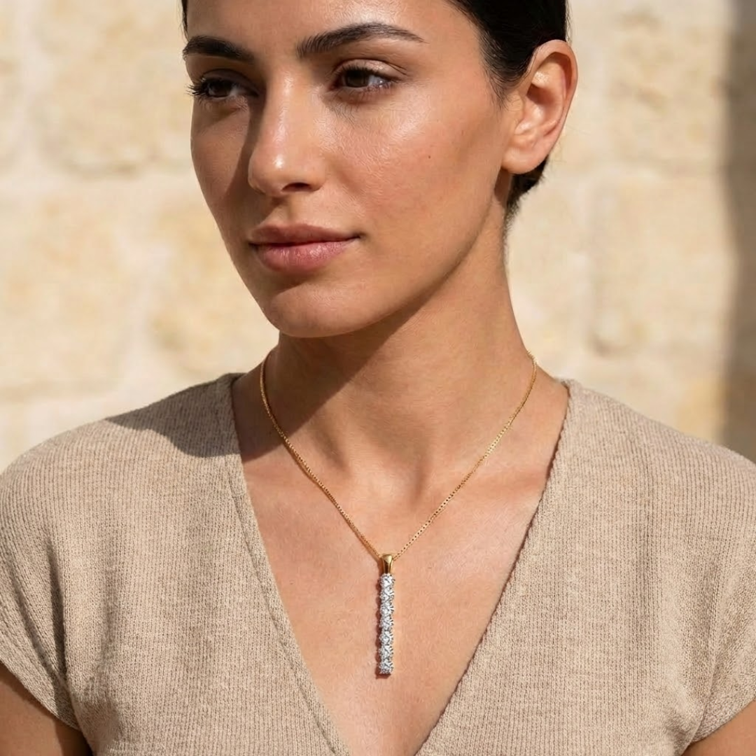 Haleen Moissanite Necklace