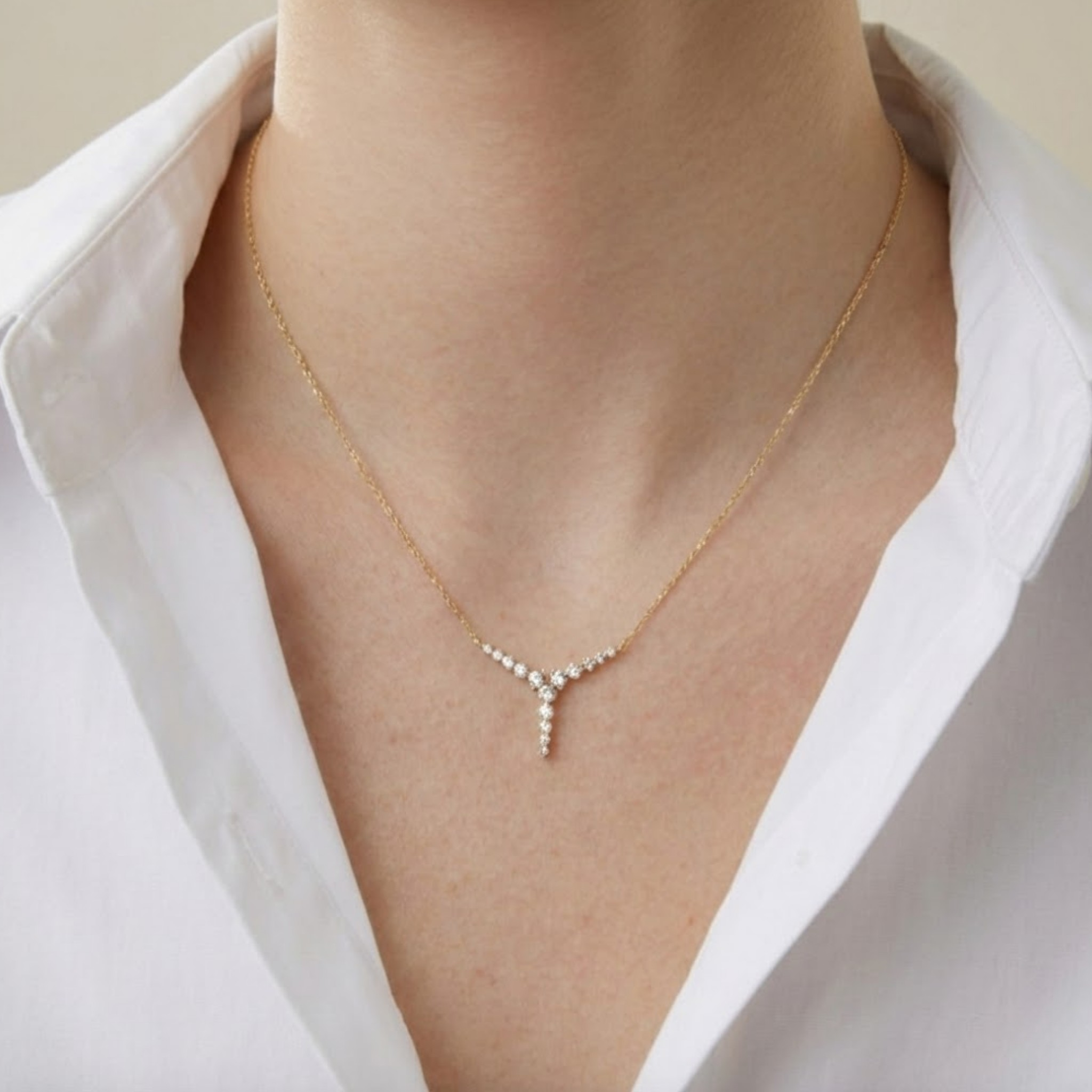 Zanaya Moissanite Necklace