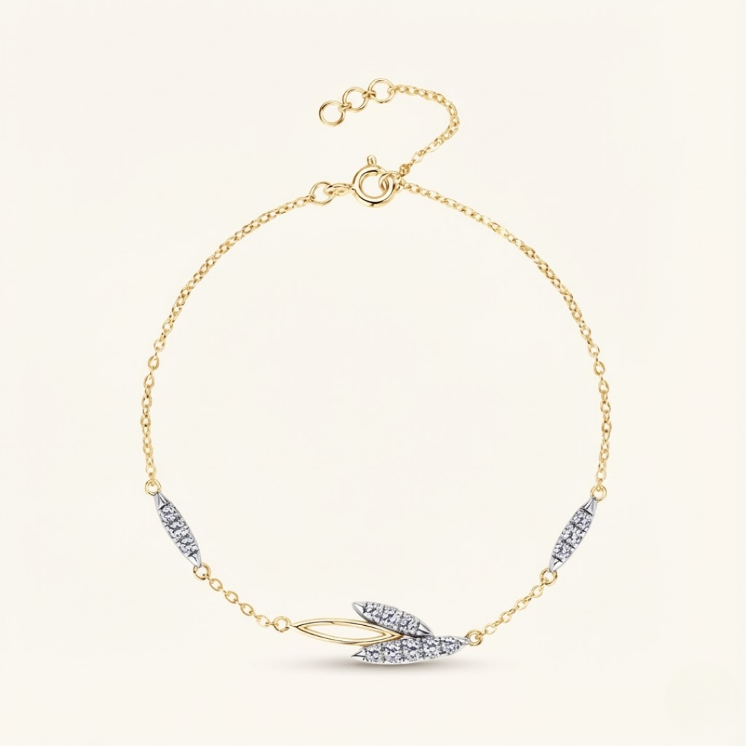 Ameena Moissanite Bracelet