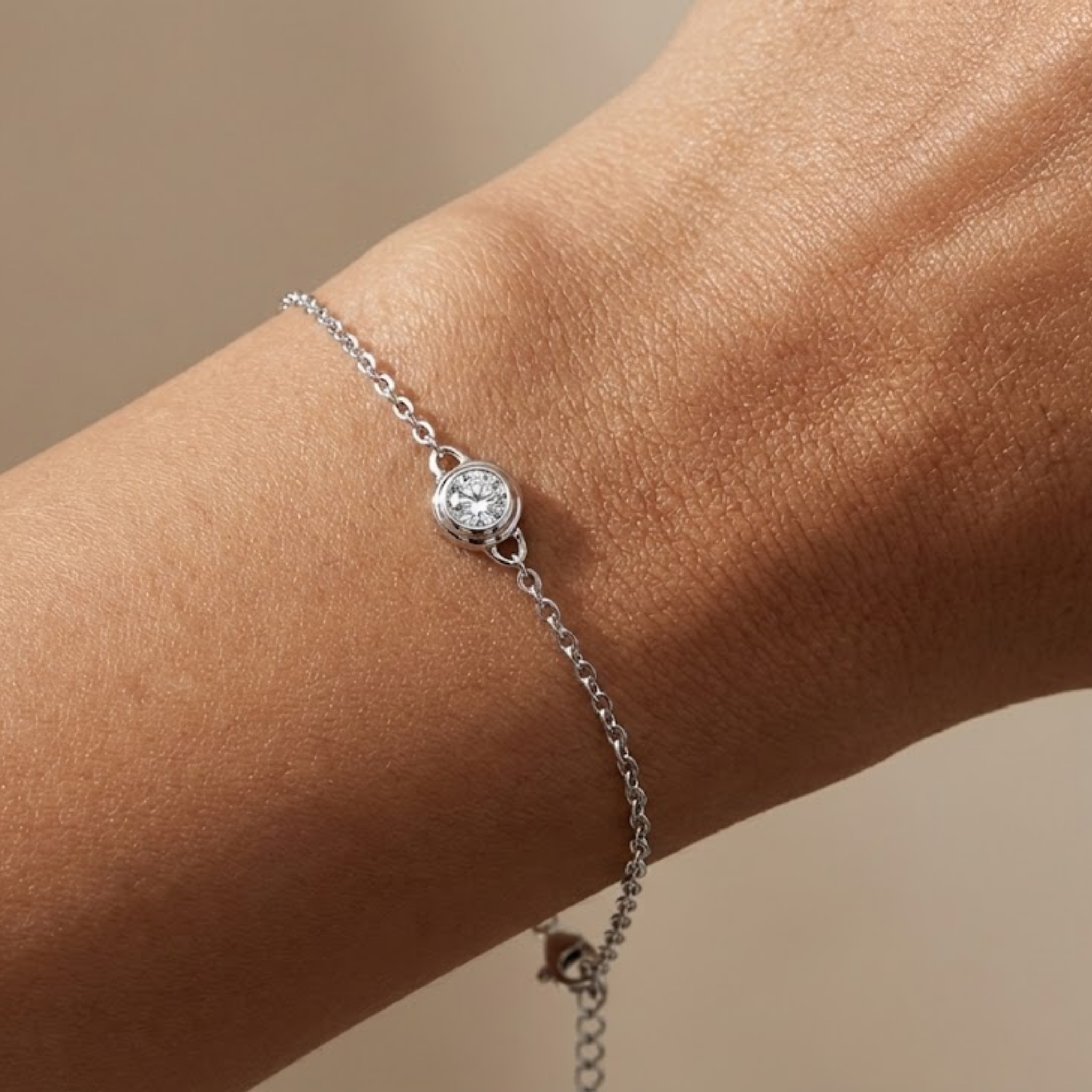 Shamsa Moissanite Bracelet