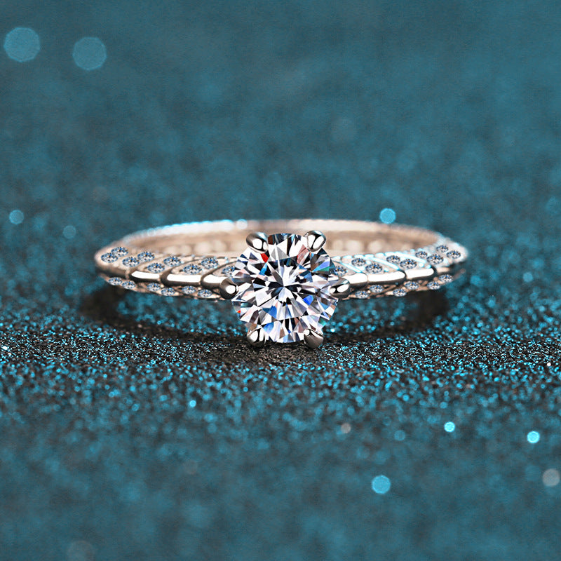 Sumaya Moissanite Ring