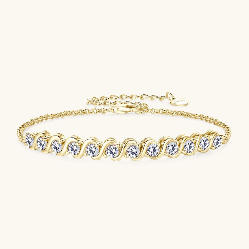 Nisaya Moissanite Bracelet