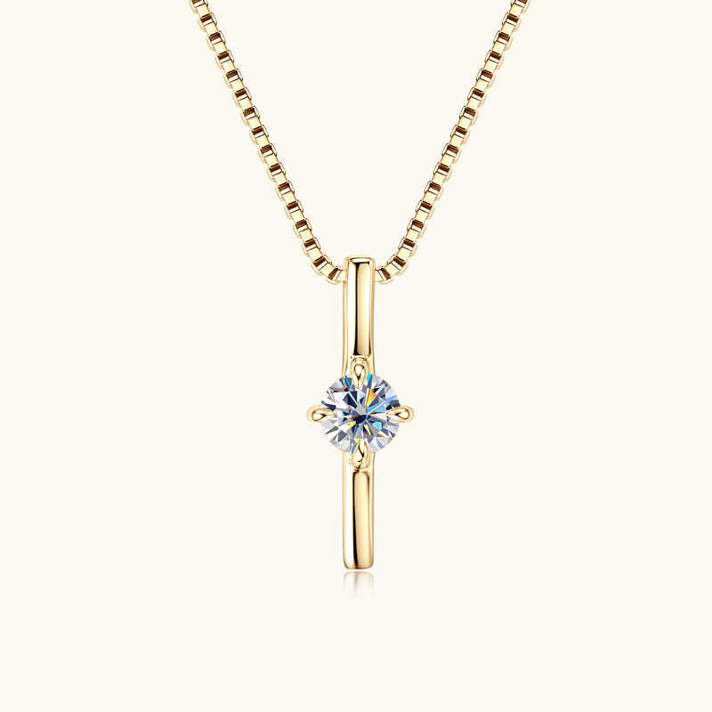 Kanzah Moissanite Necklace
