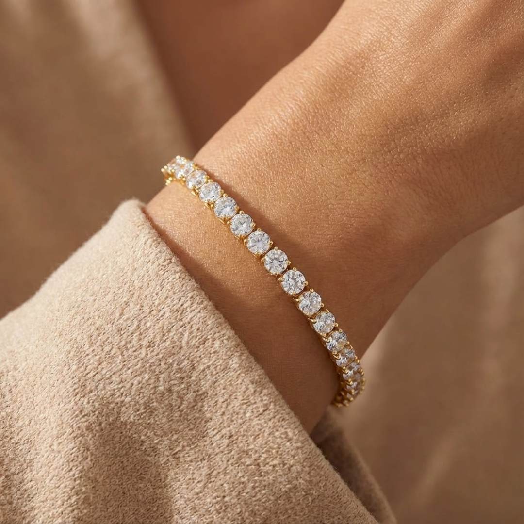 Moissanite Tennis Bracelet - 5mm