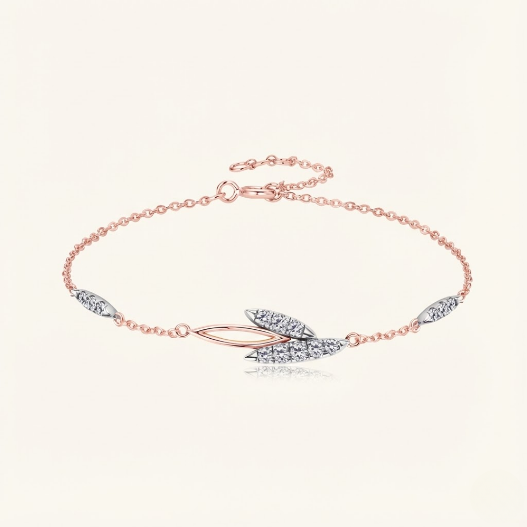 Ameena Moissanite Bracelet