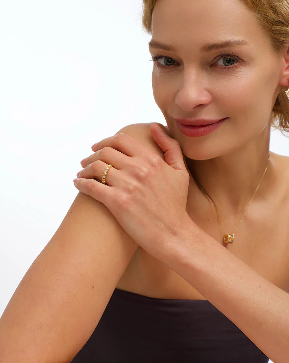 Yasmin Moissanite Ring