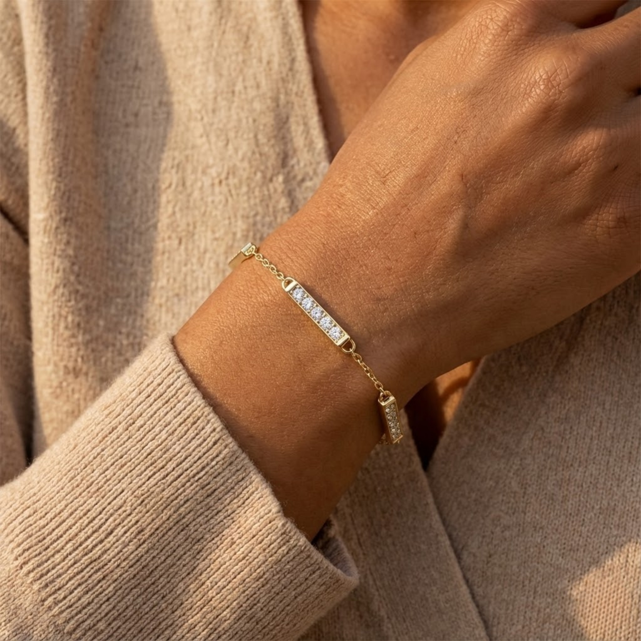 Nafeela Moissanite Bracelet