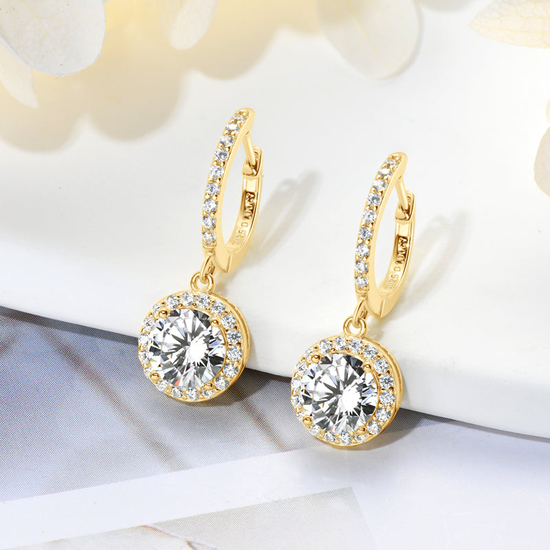 Areej Moissanite Earrings