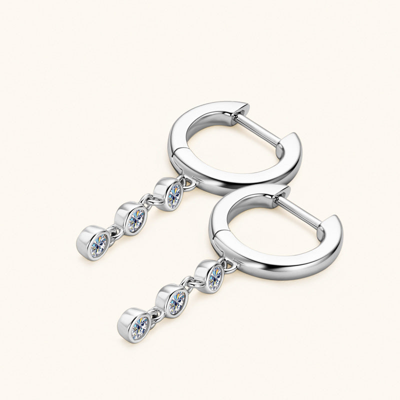 Zahra Moissanite Earrings