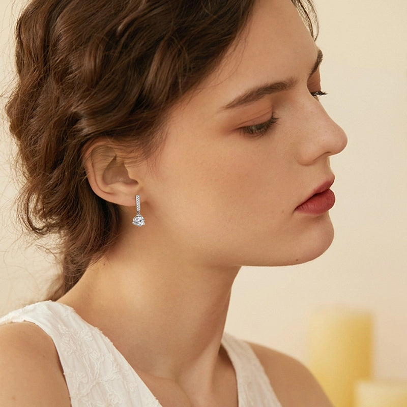 Kanza Moissanite Earrings