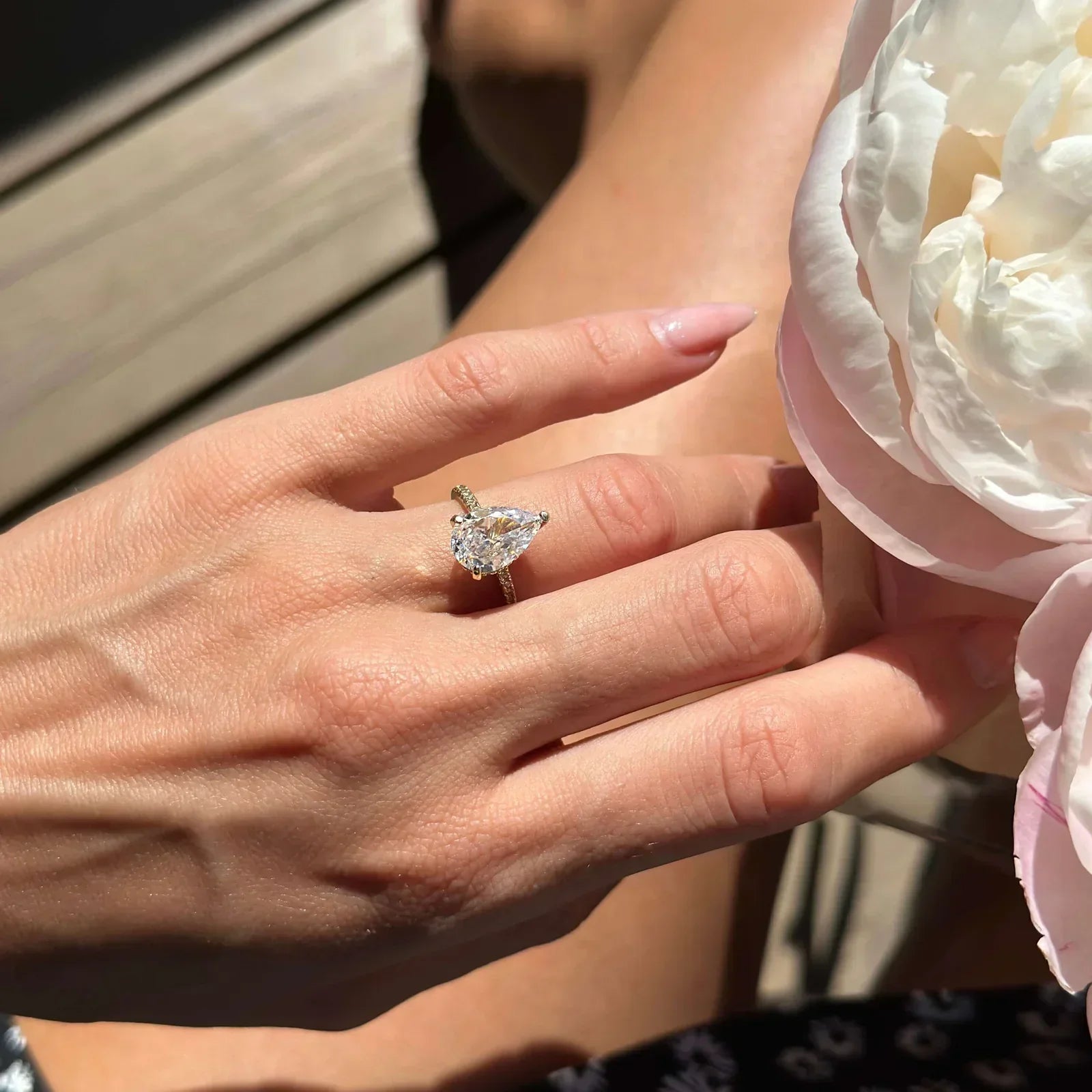 Eden Moissanite Ring