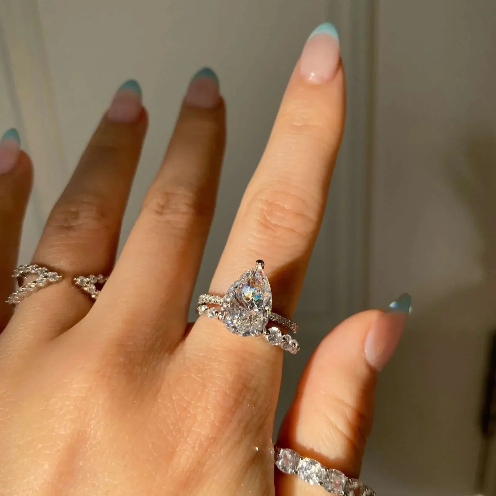 Eden Moissanite Ring
