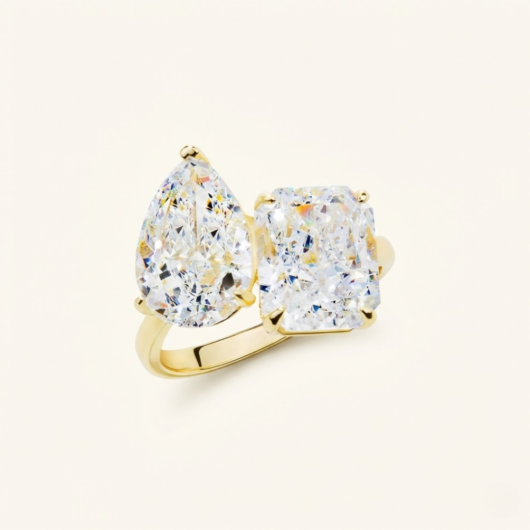 Yasira Moissanite Ring