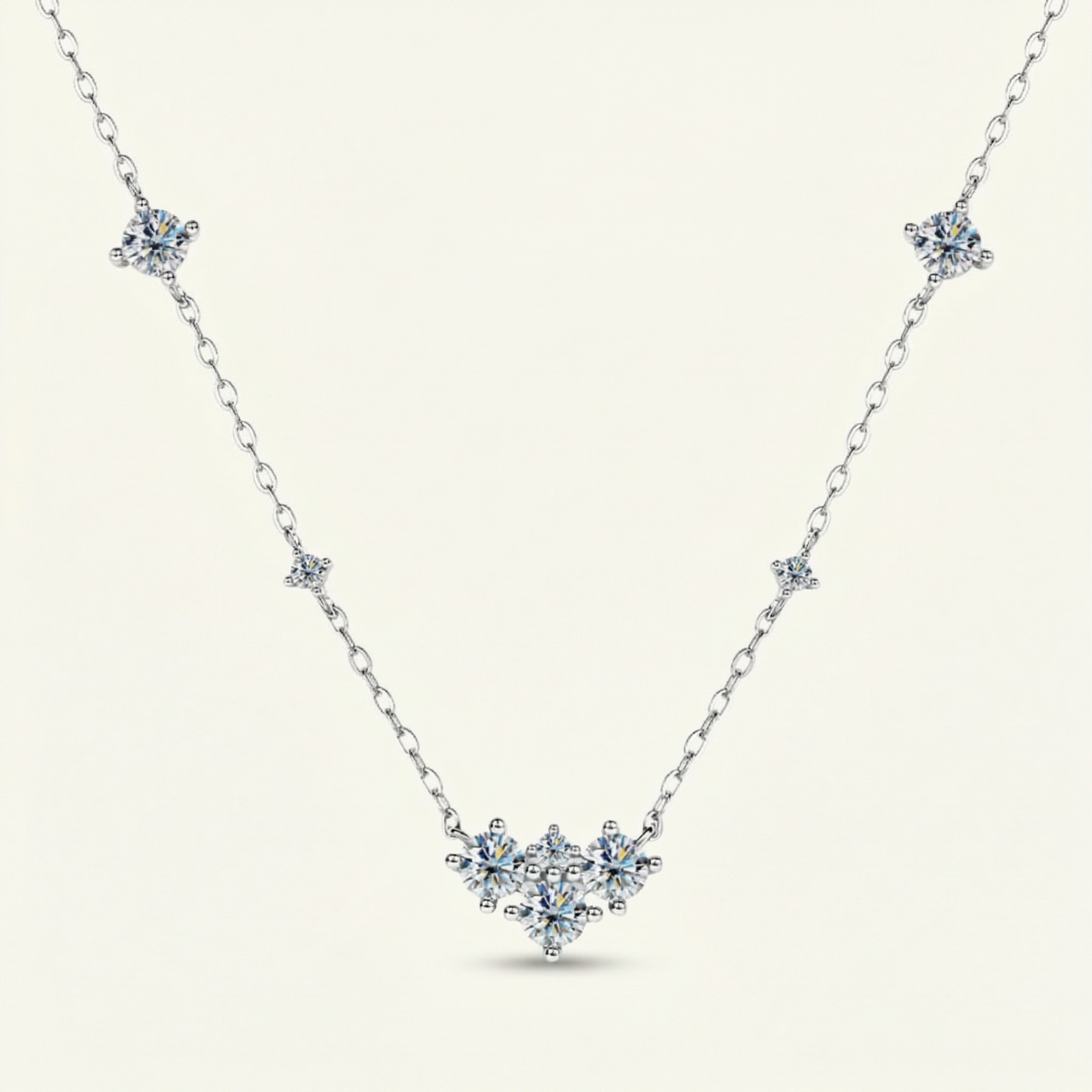 Naylah Moissanite Necklace