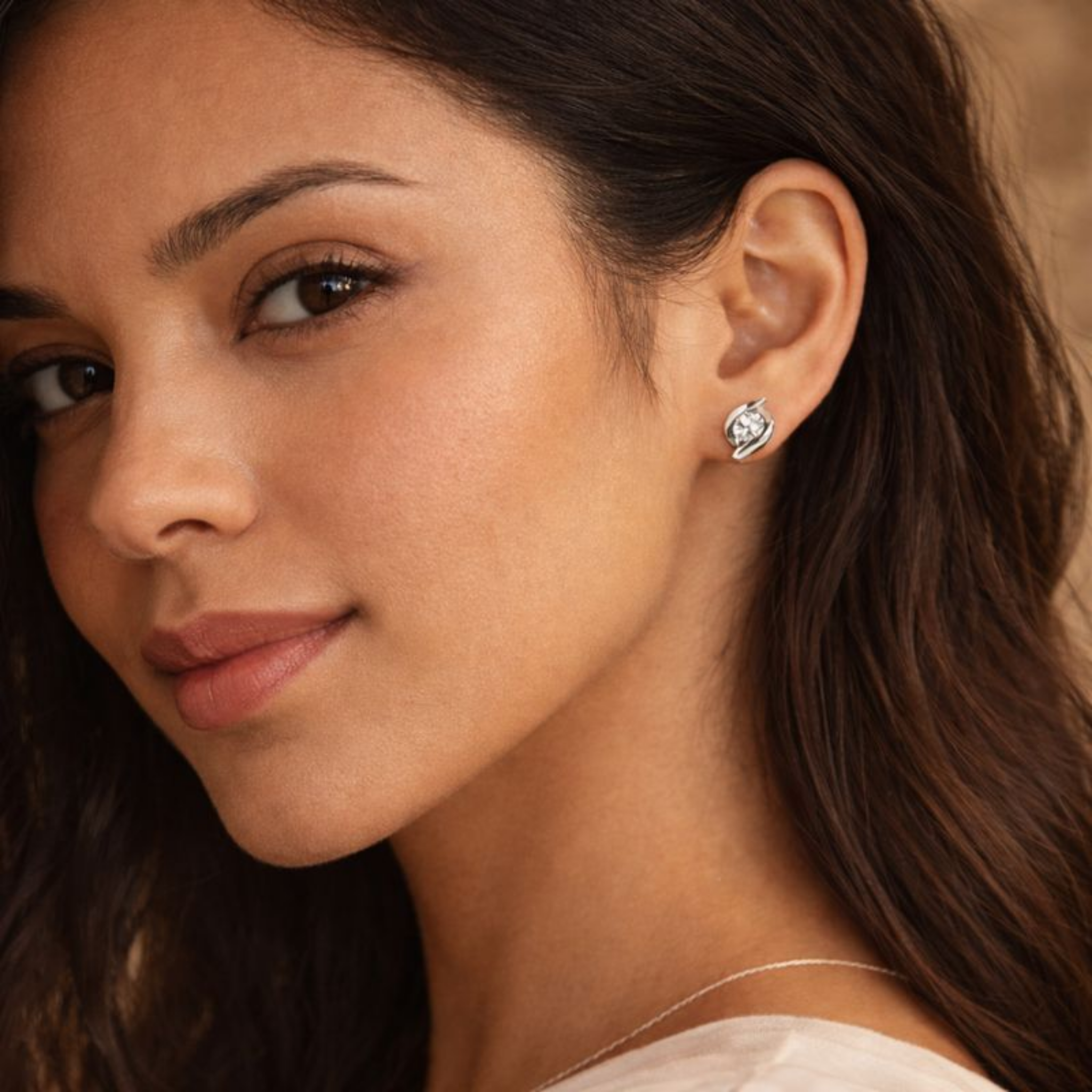 Asma Moissanite Earrings