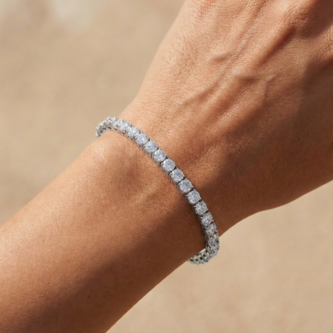 Moissanite Tennis Bracelet - 4mm