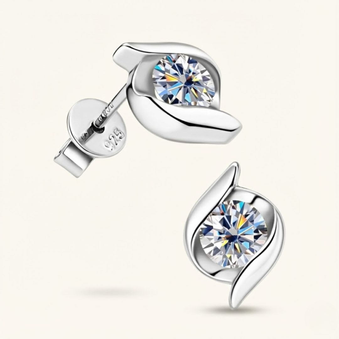 Asma Moissanite Earrings
