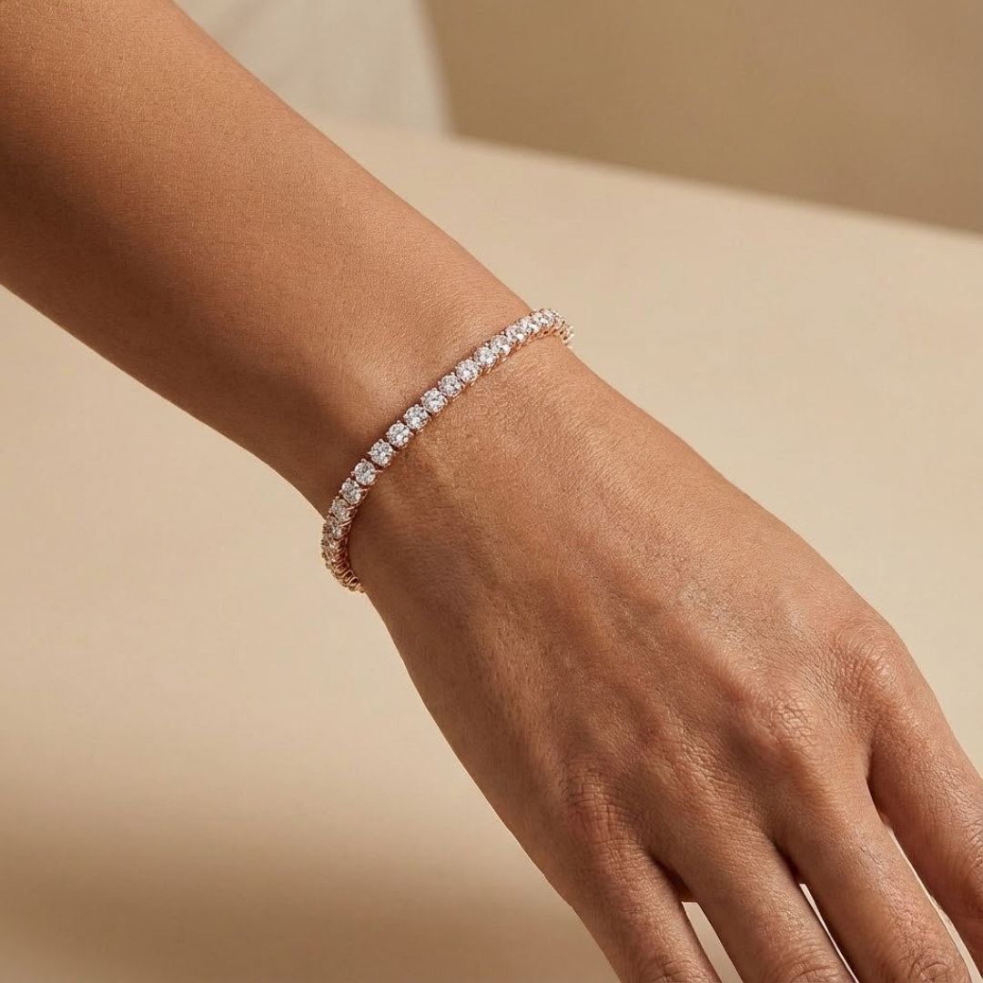 Moissanite Tennis Bracelet - 4mm