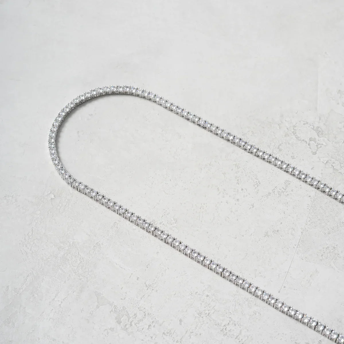 Moissanite Tennis Necklace - 3mm
