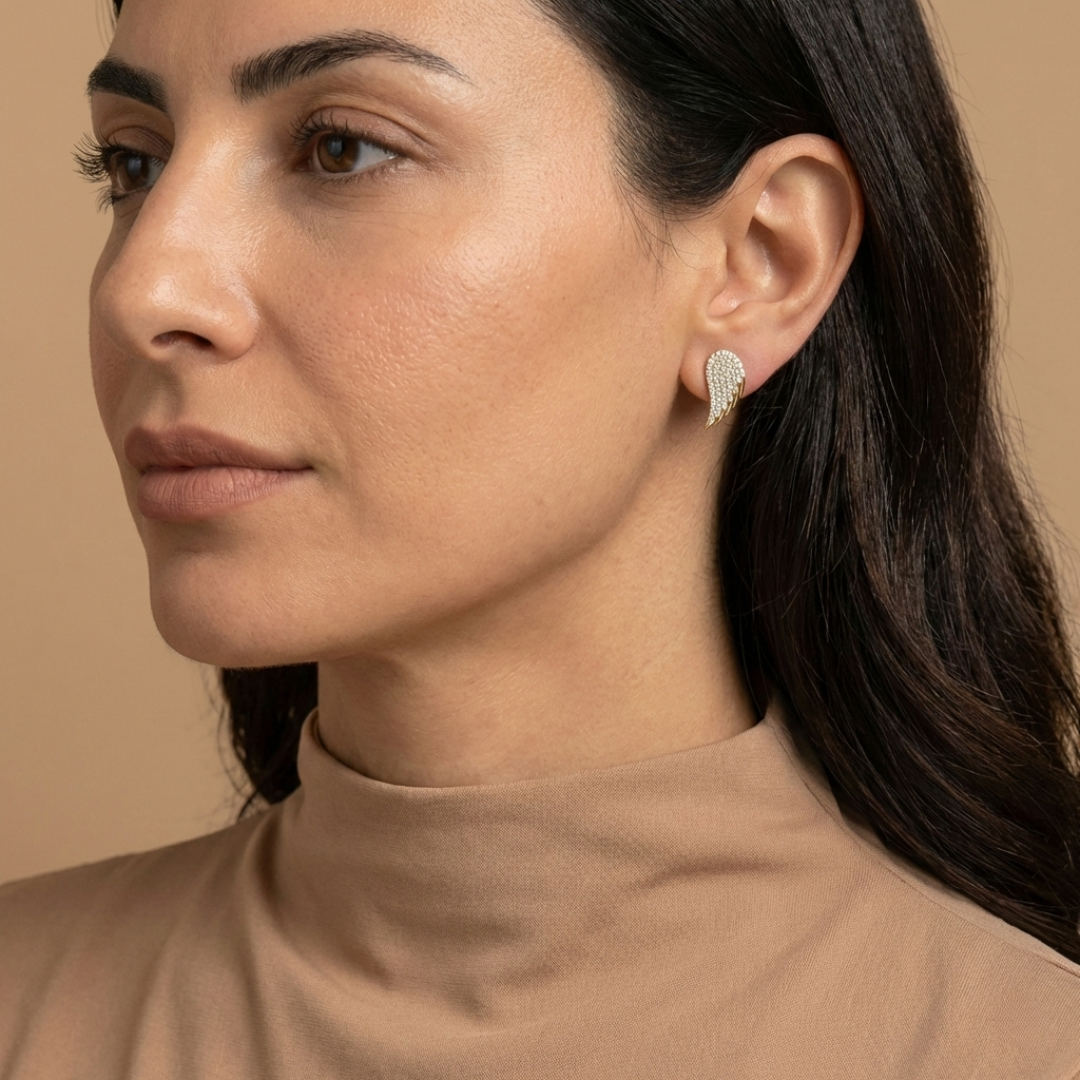 Amina Moissanite Earrings
