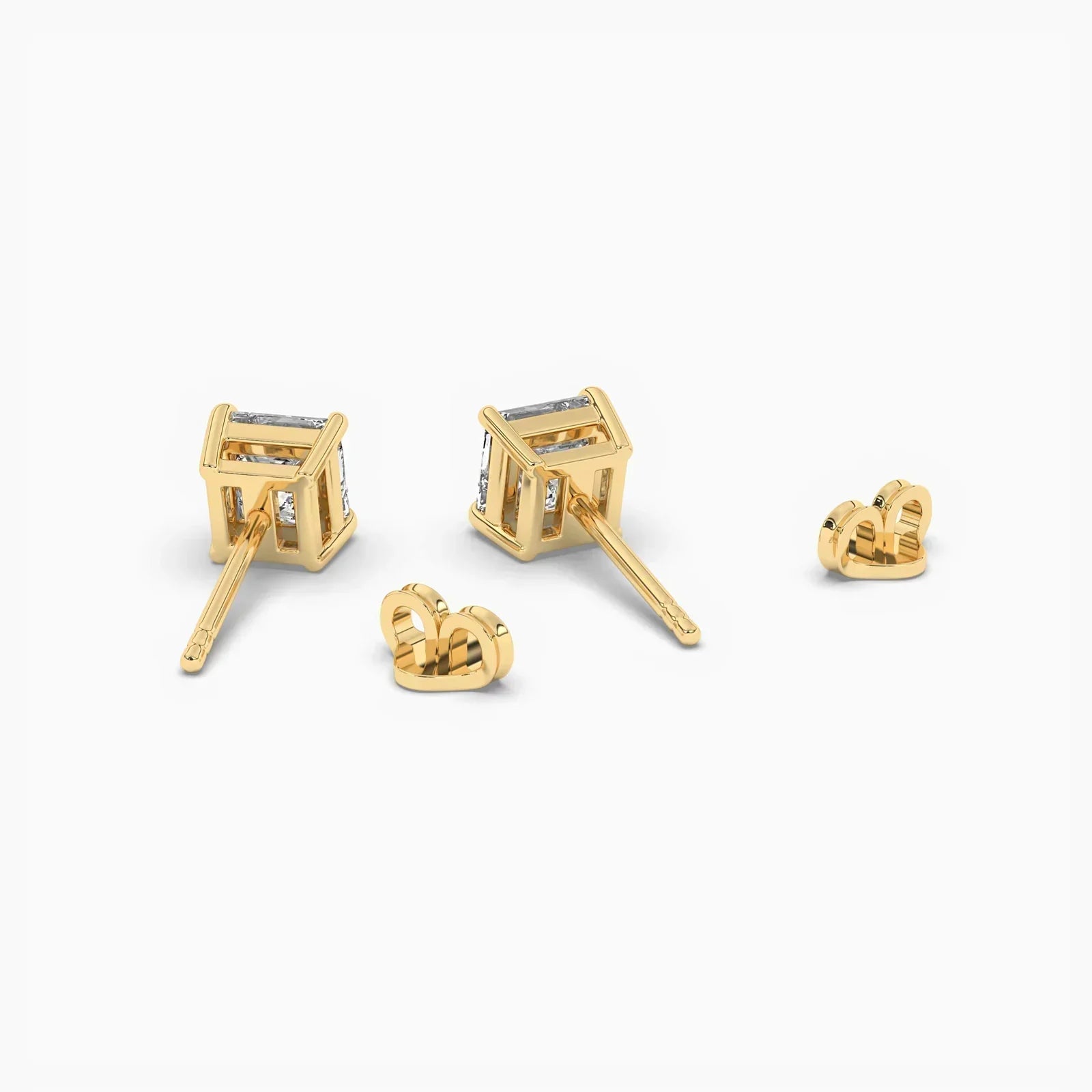 Ghada Moissanite Studs