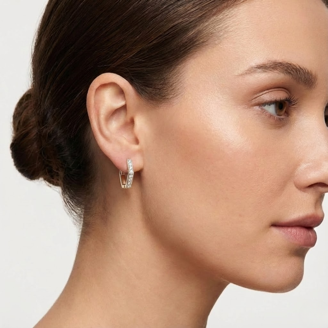Dima Moissanite Earrings