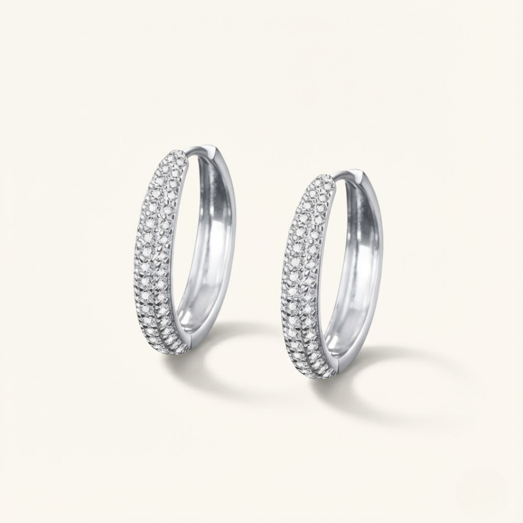 Samia Moissanite Earrings