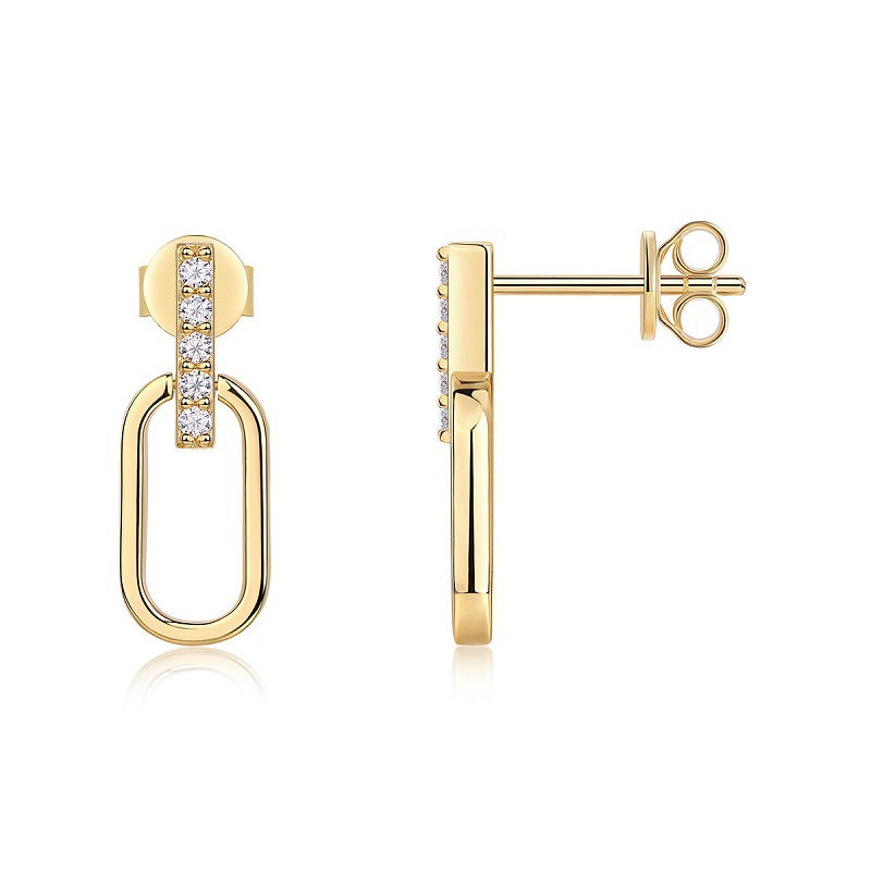 Samira Moissanite Earrings