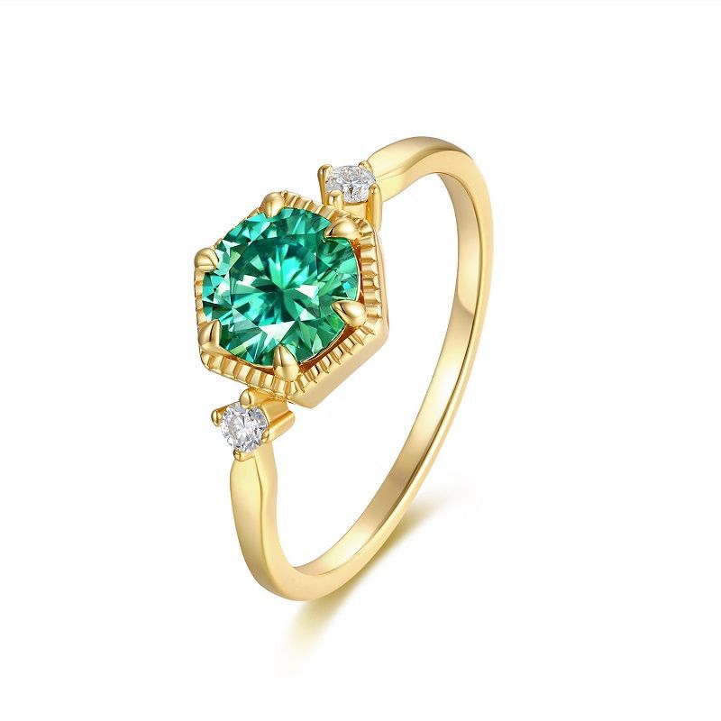 Amira Moissanite Ring