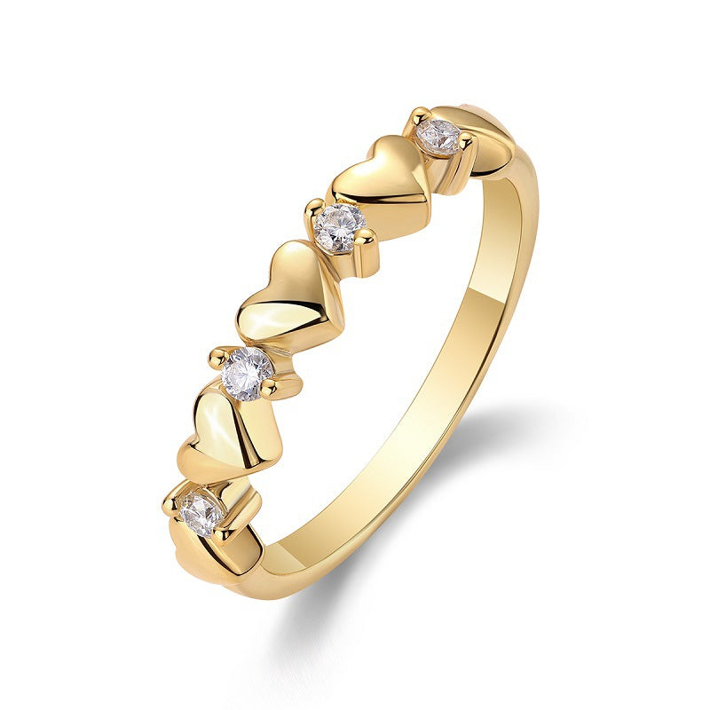 Yasmin Moissanite Ring
