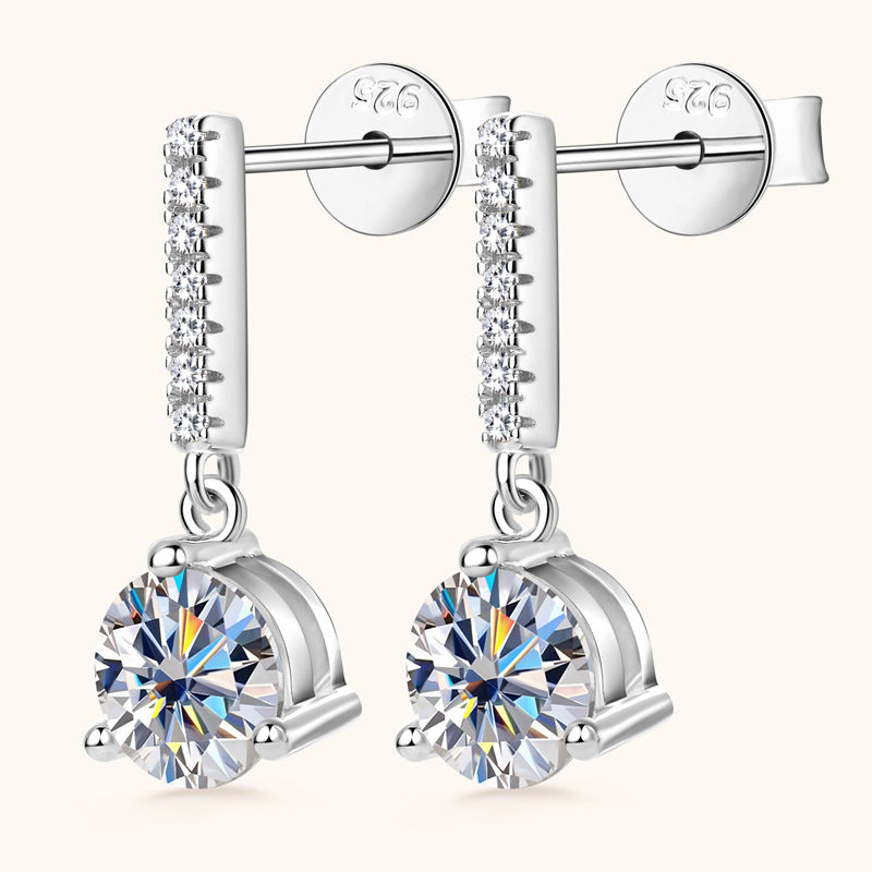 Kanza Moissanite Earrings