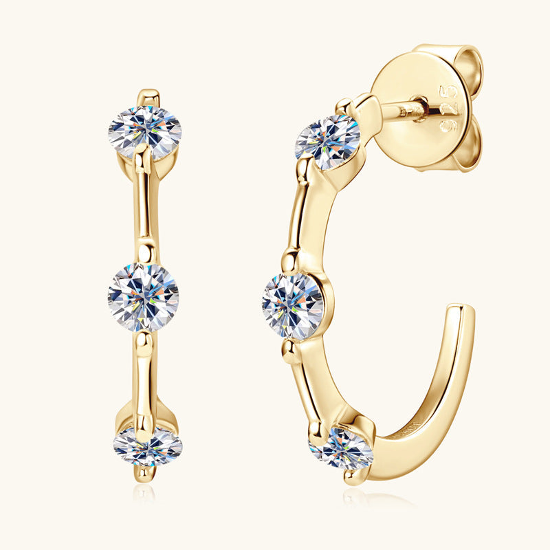 Naya Moissanite Earrings