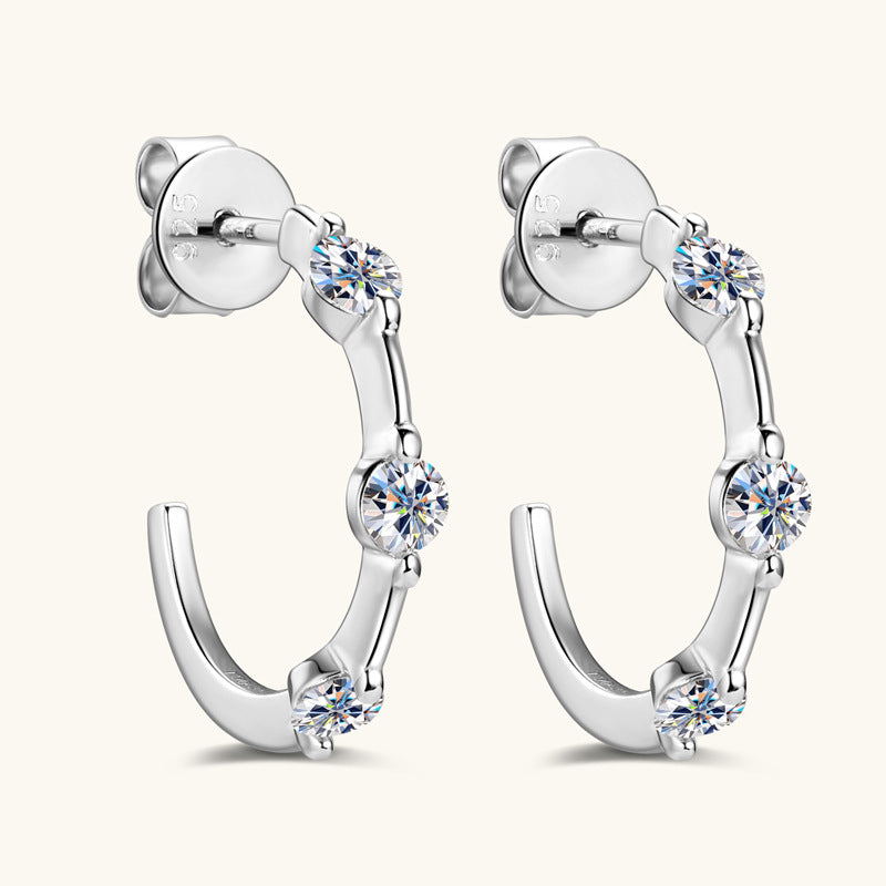 Naya Moissanite Earrings