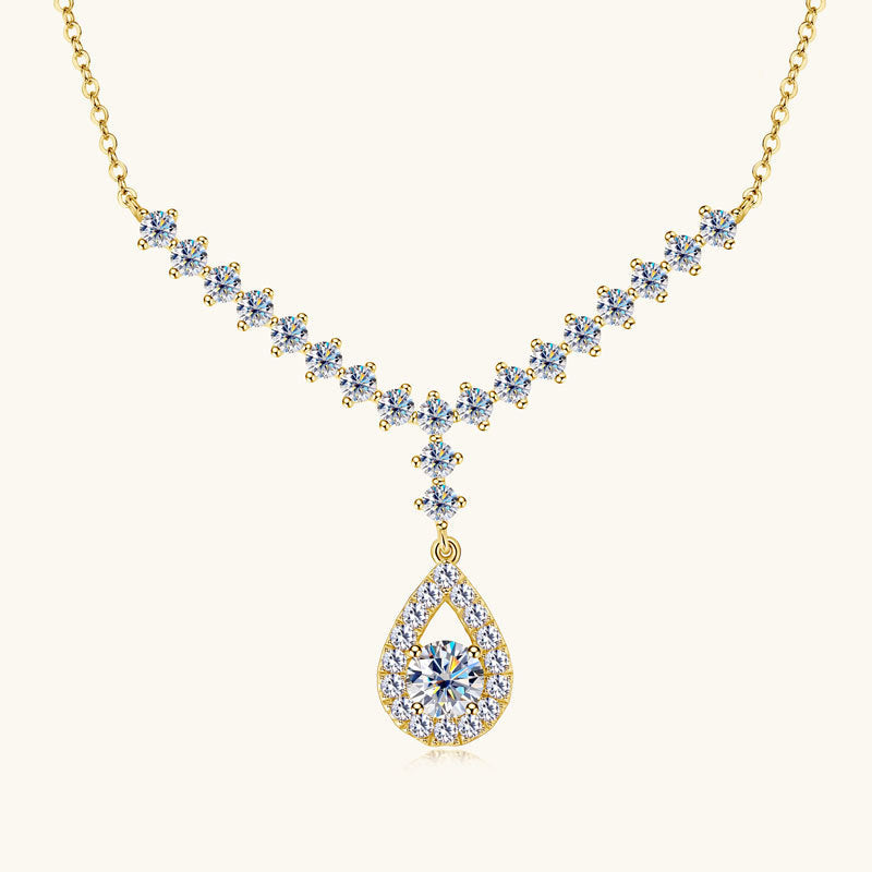 Azrina Moissanite Necklace