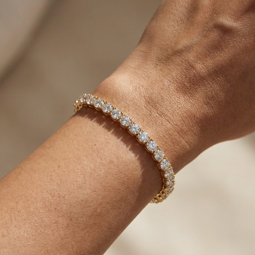 Moissanite Tennis Bracelet - 5mm