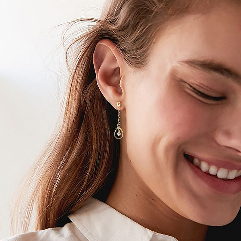 Kenza Moissanite Earrings