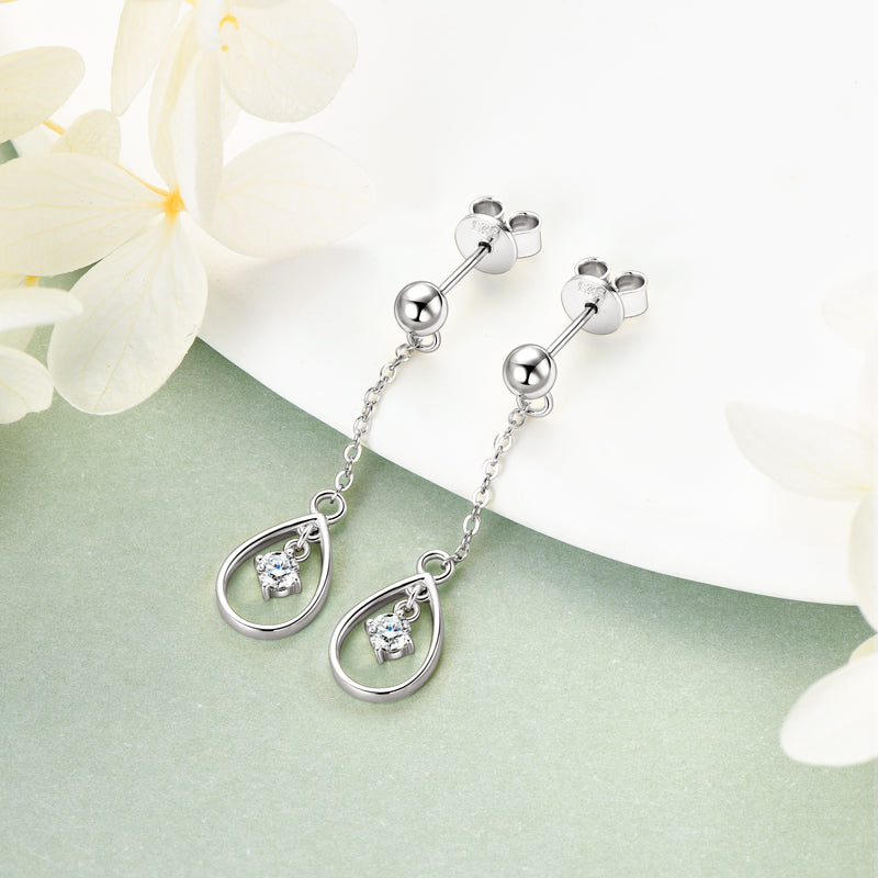 Kenza Moissanite Earrings