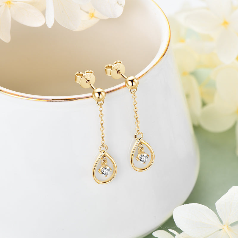 Kenza Moissanite Earrings