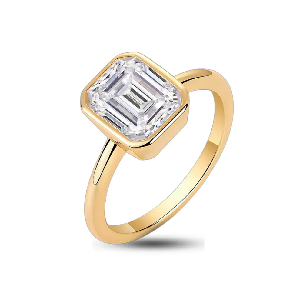 Nadya Moissanite Ring