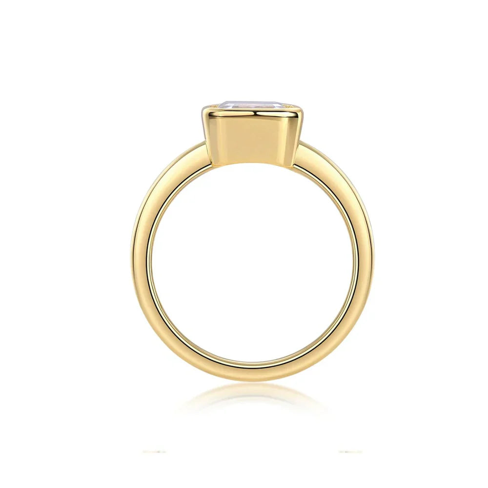 Nadya Moissanite Ring