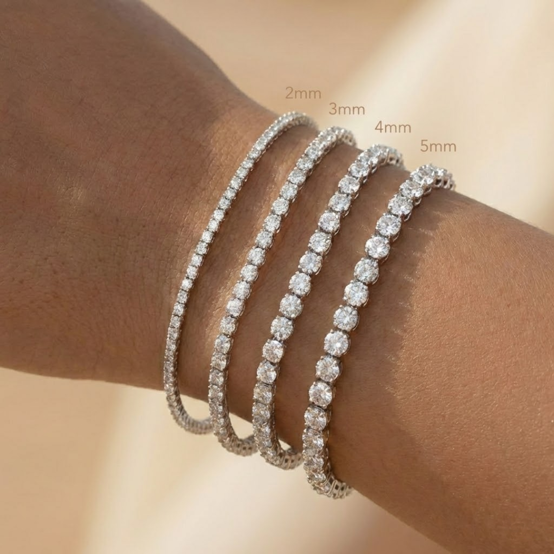 Moissanite Tennis Bracelet - 5mm