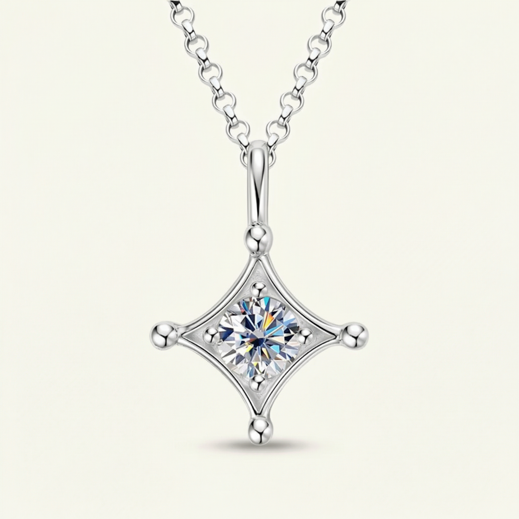 Zarifa Moissanite Necklace